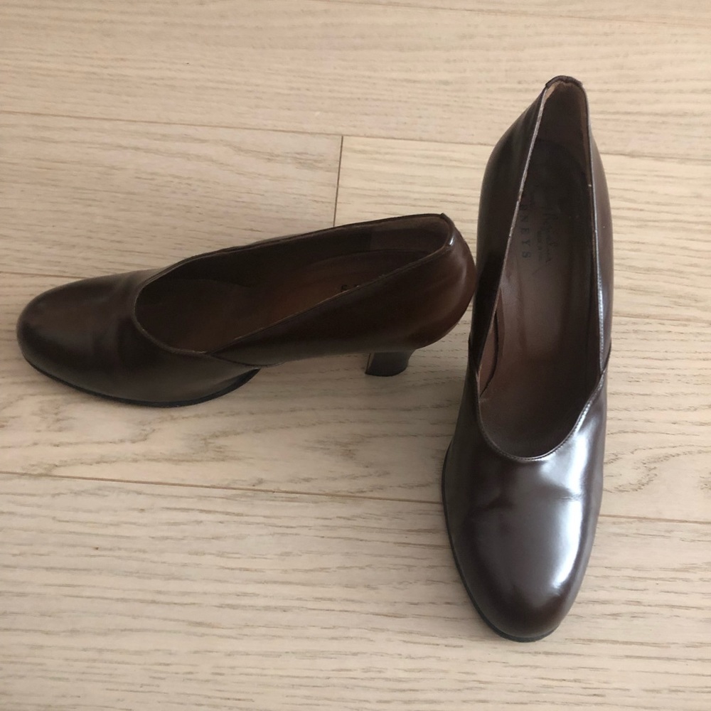 Henry Begulin for Barney's classic brown pump